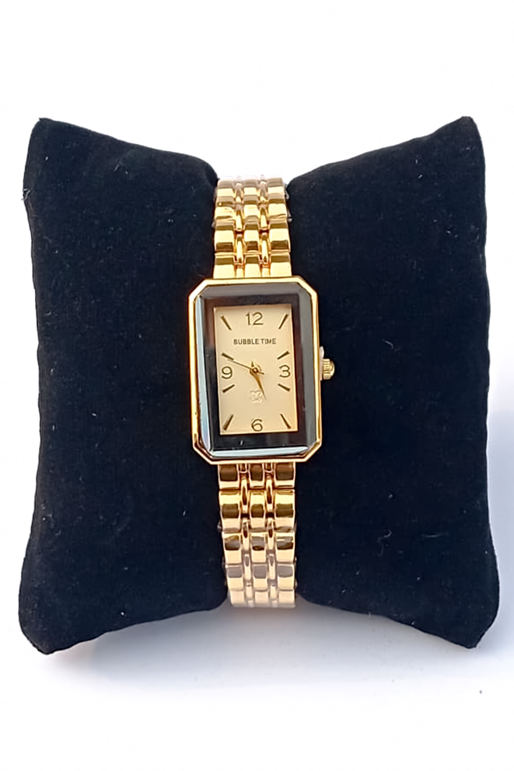 Bubble Time Premium Golden Women Watch