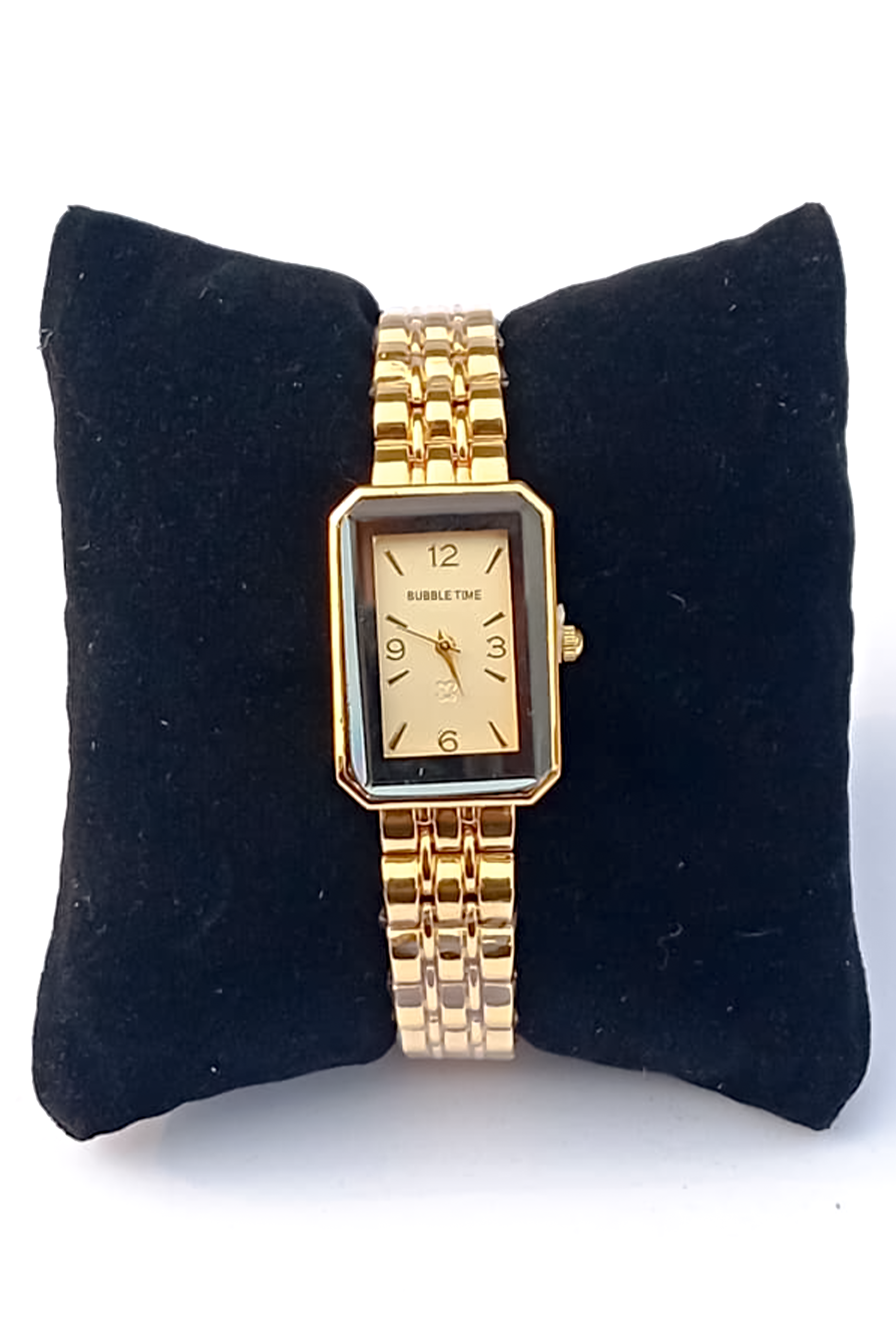 Bubble Time Premium Golden Women Watch
