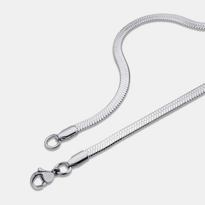 Snake Neck Chain - 5mm Silver
