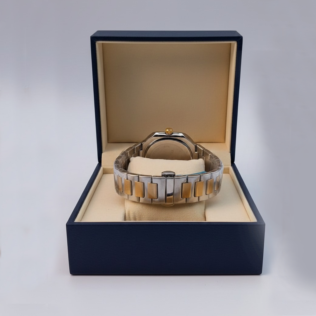 Success Way Cubitus For Him – Two-Tone Silver Dial