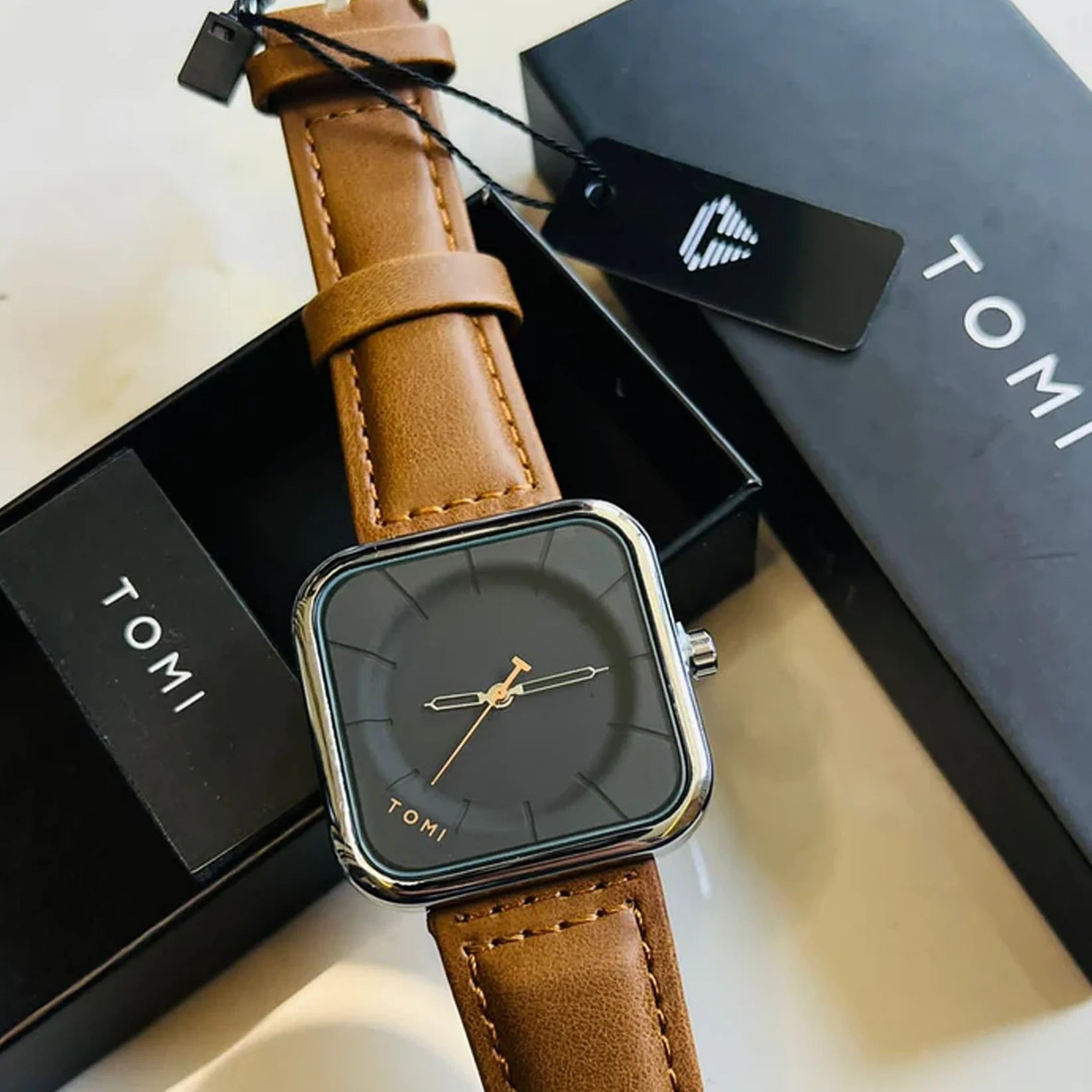 Tomi Watch Square Dial