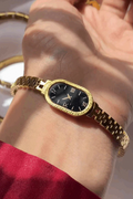 Bracelet Watch-Style Golden