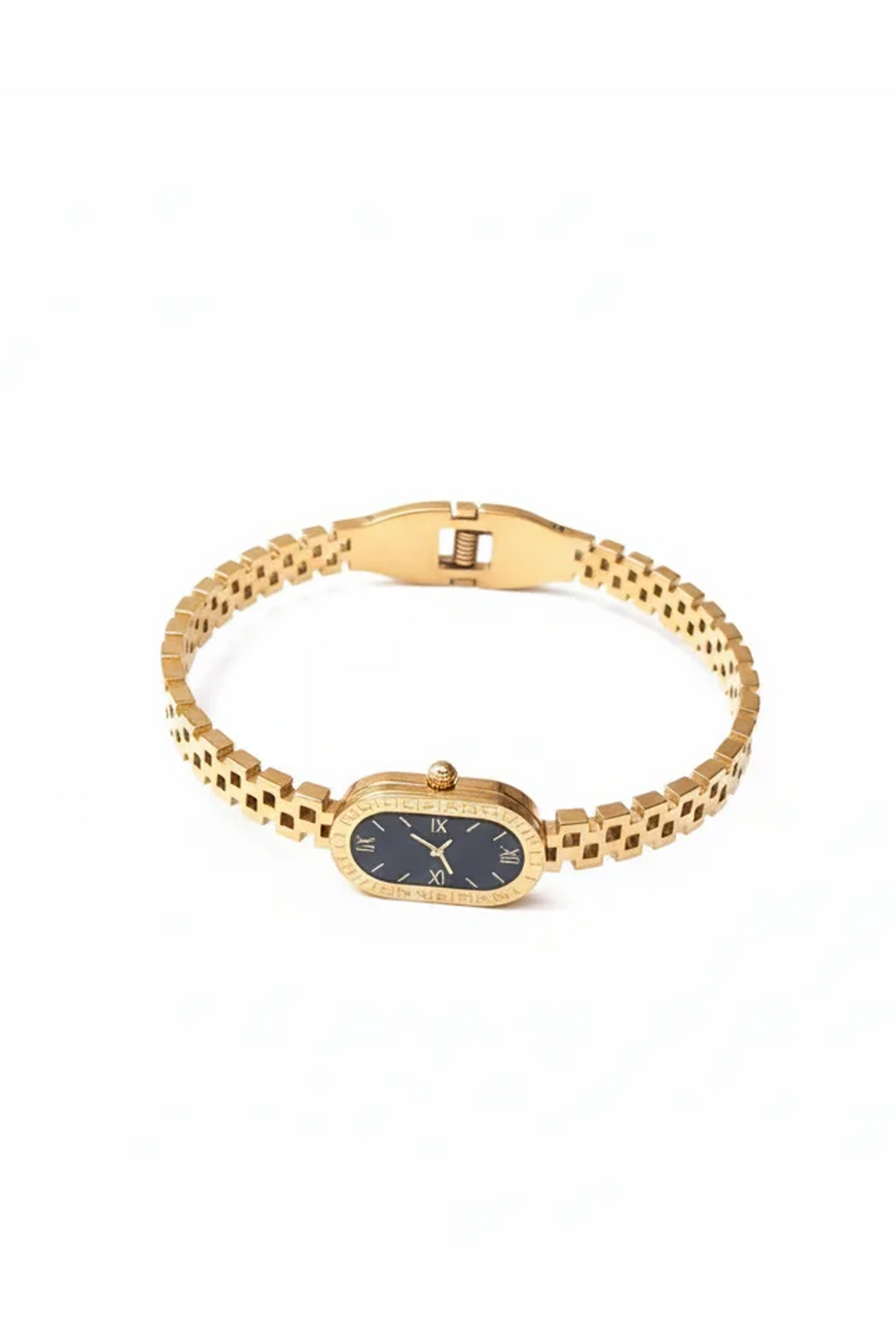 Bracelet Watch-Style Golden