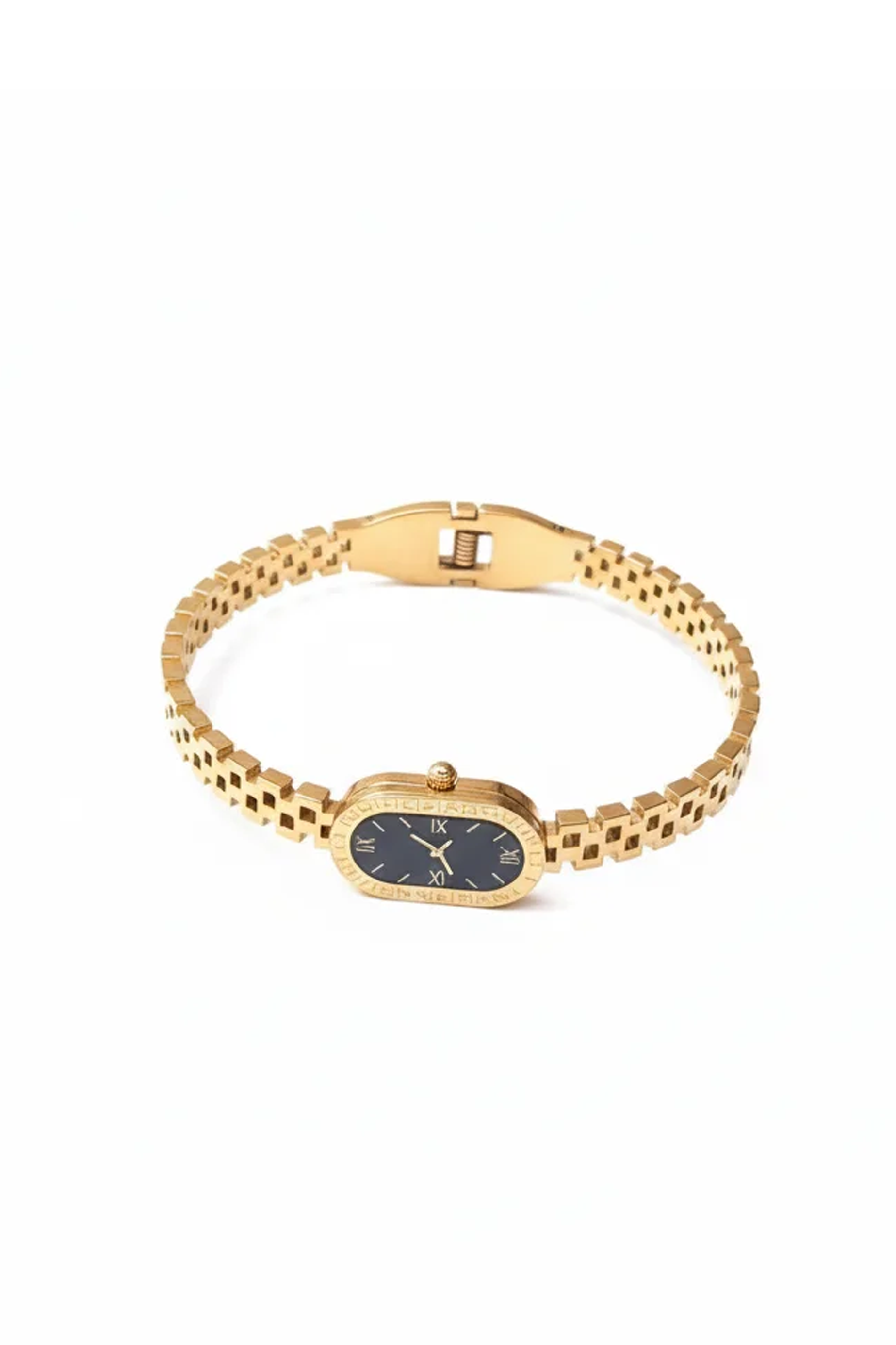 Bracelet Watch-Style Golden
