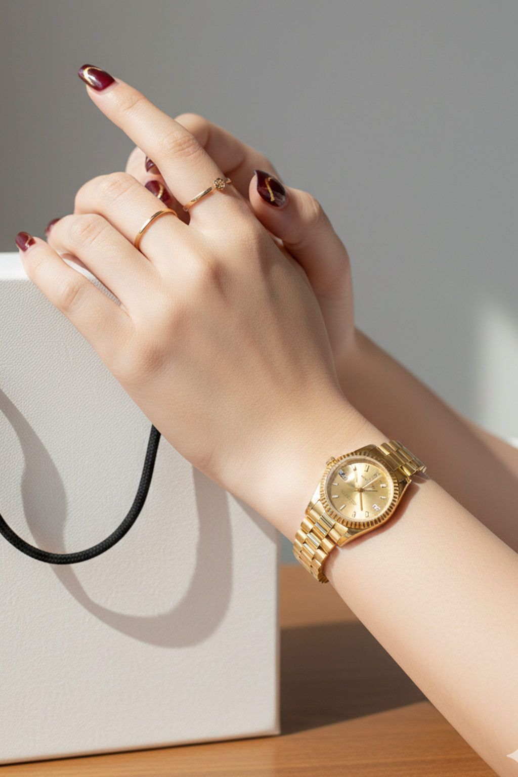 True World Gold Watch